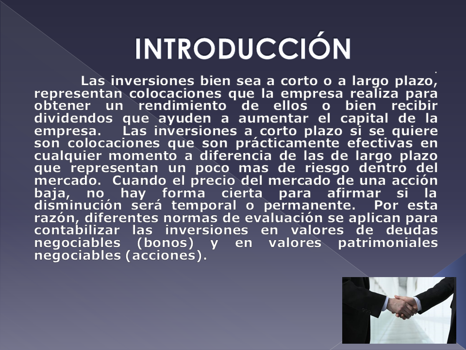 Decisiones De Inversión (Powerpoint) - Monografias.com