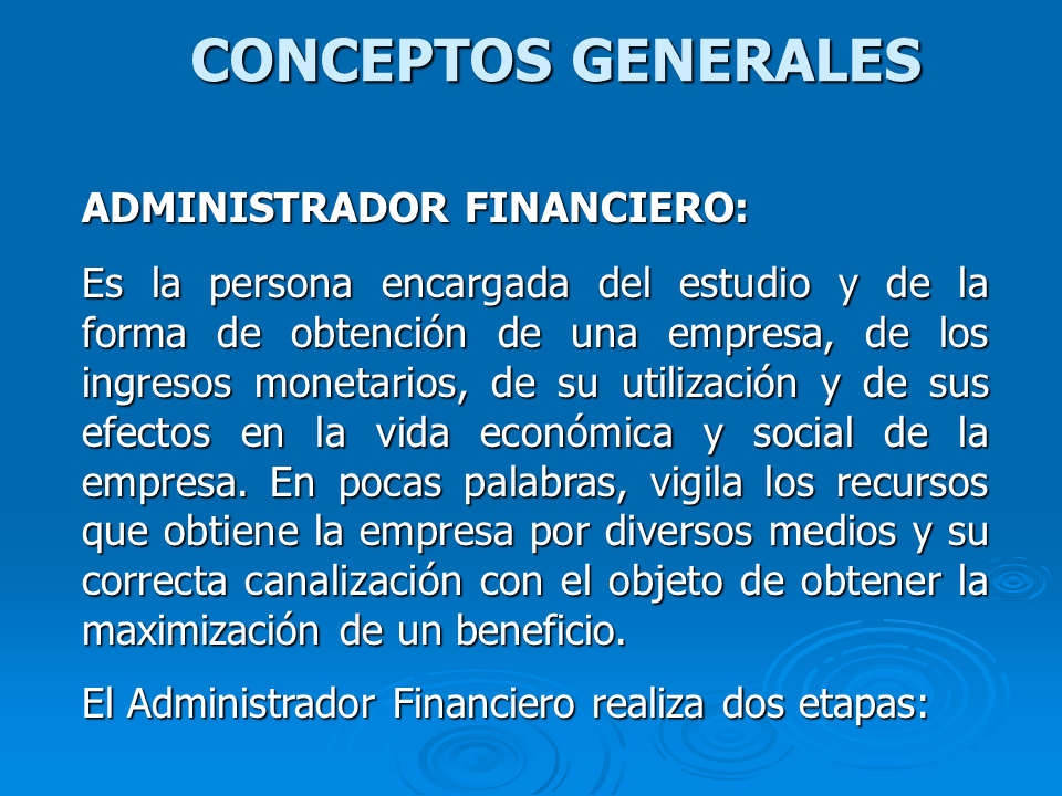 La Introducción De Las Finanzas (Powerpoint)