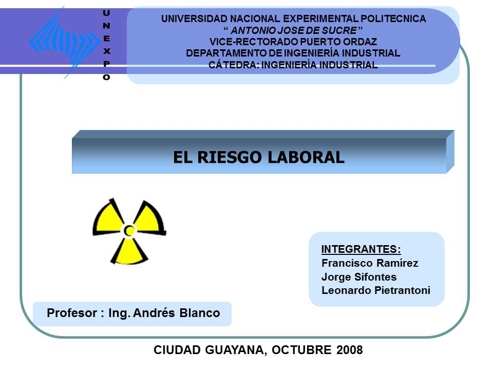 El Riesgo Laboral (Powerpoint)