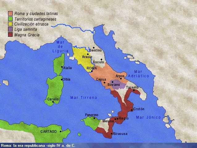Resultado de imagen para ubicacion de los romanos