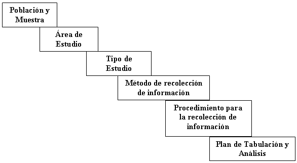 Resultado de imagen para etapas del diseÃ±o de investigacion