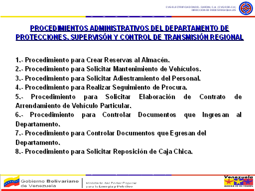 Elaboración del manual de procedimientos administrativos