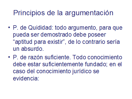 Argumentación Jurídica - Monografias.com