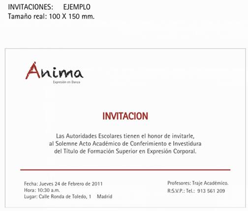 Modelo de invitación a evento - Imagui