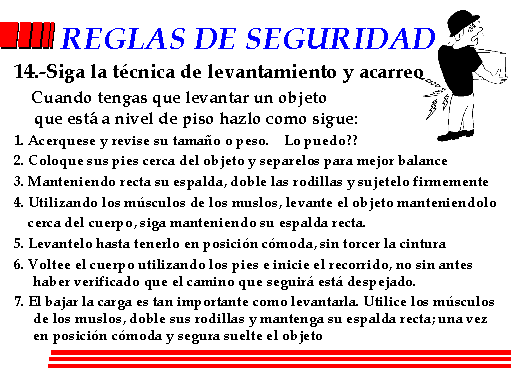 Reglas De Seguridad 0165