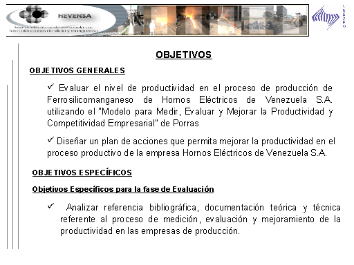 Diseño de un plan de acción para el mejoramiento de la productividad