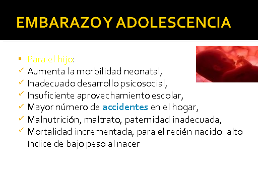 Embarazo En La Adolescencia Monografiascom