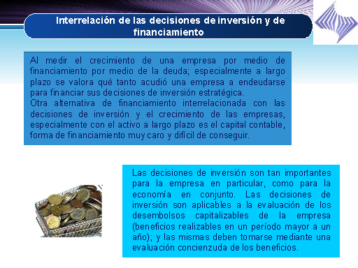 Inversión, Financiamiento Y Política De Inversión