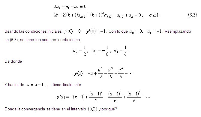 Método De Las Series De Taylor Para Resolver Ecuaciones Diferenciales