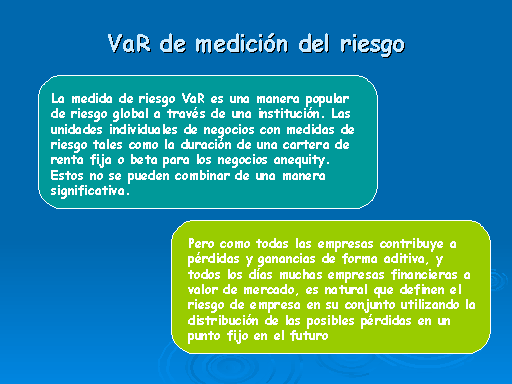 Valor Y Riesgo, Presupuesto Empresarial Y Sistemas De Información