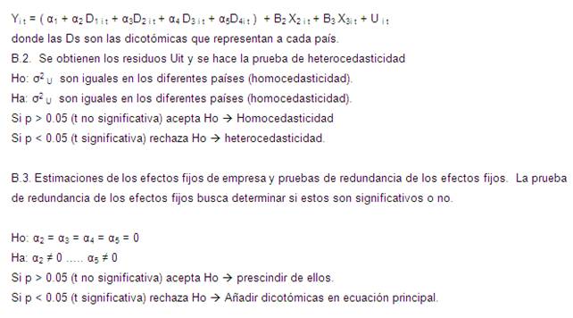 Comercio internacional. Aplicación del modelo gravitacional de Tinbergen  (página 2)