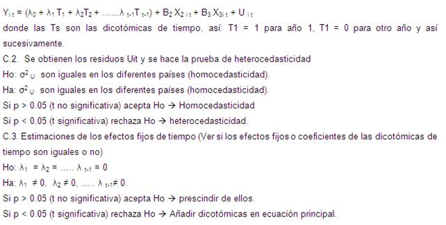 Comercio internacional. Aplicación del modelo gravitacional de Tinbergen  (página 2)