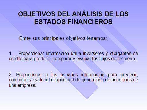 Análisis de estados financieros - Monografias.com