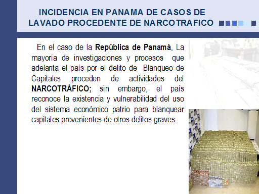 Tipificacion Del Delito De Blanqueo De Capitales En Panama Monografias Com