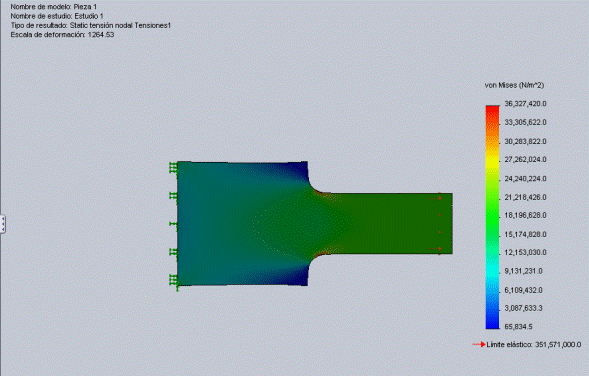 C Lculo Del Factor De Concentraci N De Esfuerzos Utilizando Solidworks