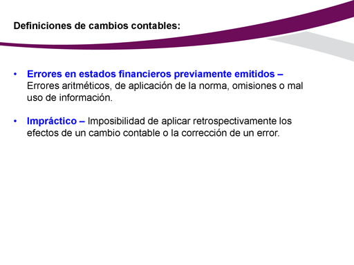 NIF B-1 Cambios Contables Y Correcciones De Errores