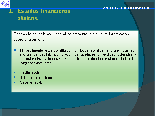 Análisis De Los Estados Financieros - Monografias.com