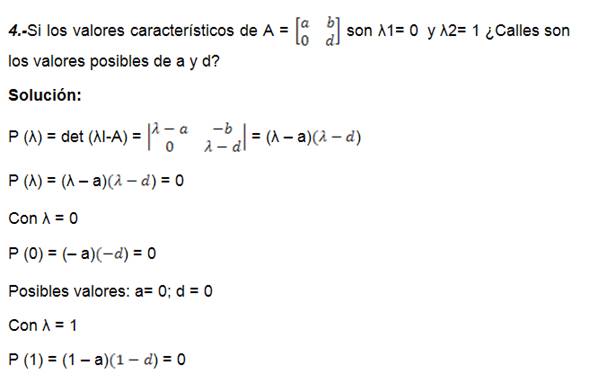 Valores Propios Y Vectores Propios (Eigenvalores Y Eigenvectores)